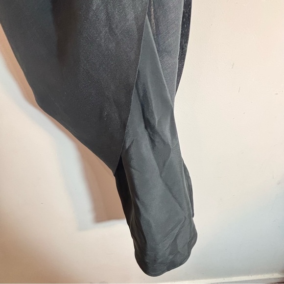 BANANA REPUBLIC Sz 4 100% Linen Shift Dress Lined Fit and Flare Style Scoop Neck - Picture 4 of 6